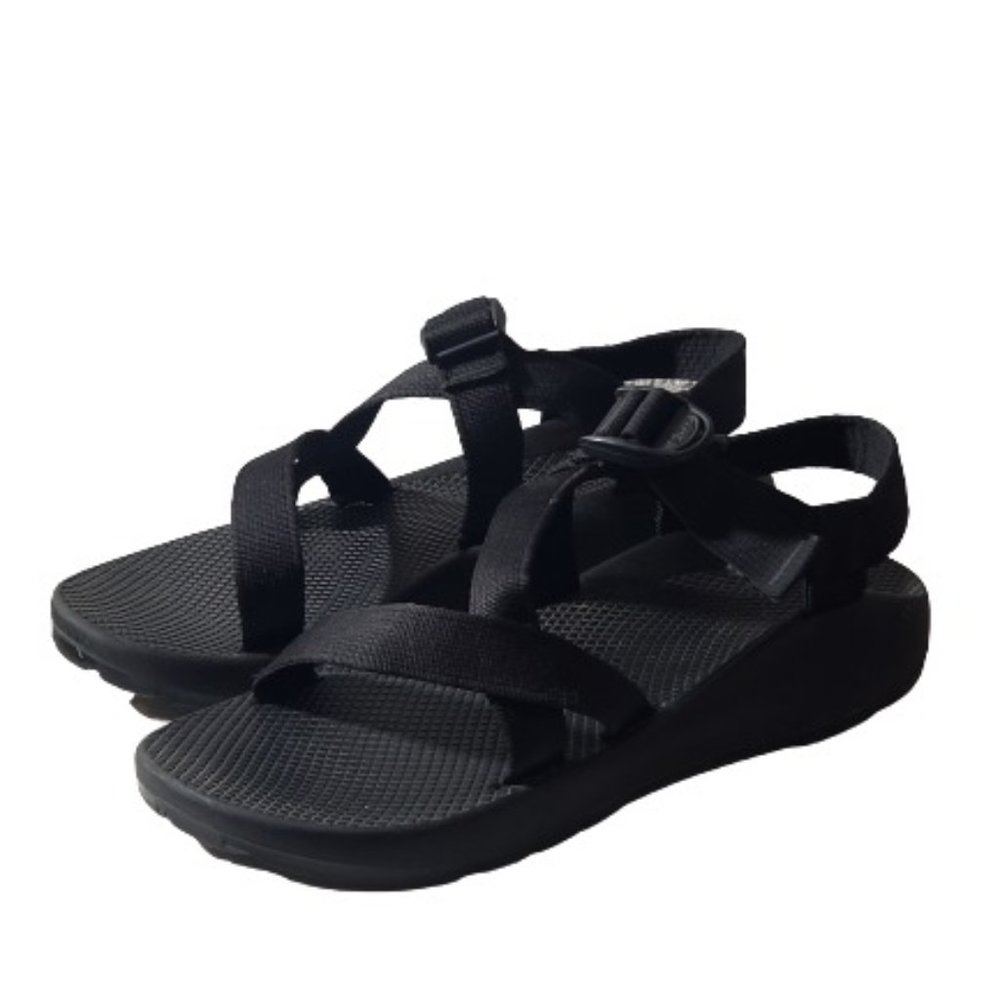 Men's Black Sandals Sz 11 w/ Chaco nylon strap